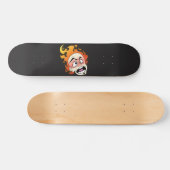 Scovillelicous Fire Head Skateboard Deck (Horizontaal)