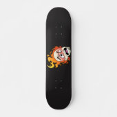 Scovillelicous Fire Head Skateboard Deck (Voorkant)