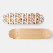 Scovillelicous Fire Head Skateboard dek