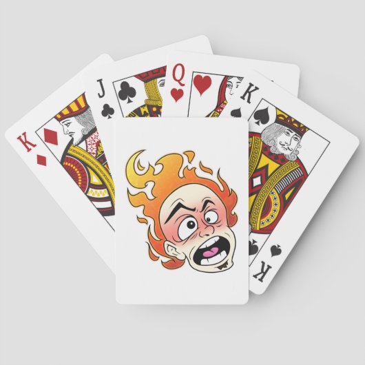 Scovillelicous Fire Head Speelkaarten (Achterkant)