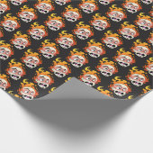 Scovillelicous Fire Head Wrapping Paper Cadeaupapier (Hoek)