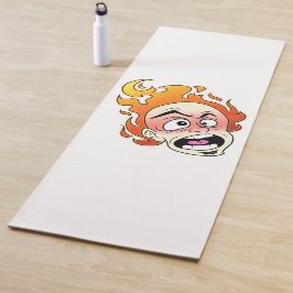 Scovillelicous Fire Head Yoga Mat
