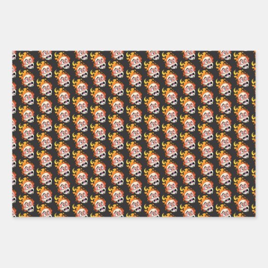 Scovillelicous Wrapping Paper Flat Sheet Set van 3 (Voorkant 3)