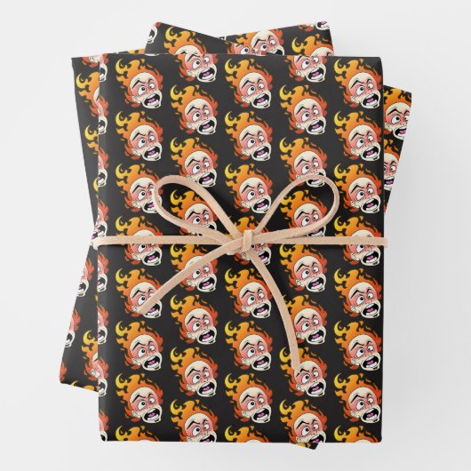 Scovillelicous Wrapping Paper Flat Sheet Set van 3 (In situ)