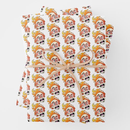 Scovillelicous Wrapping Paper Flat Sheet Set van 3 (In situ)