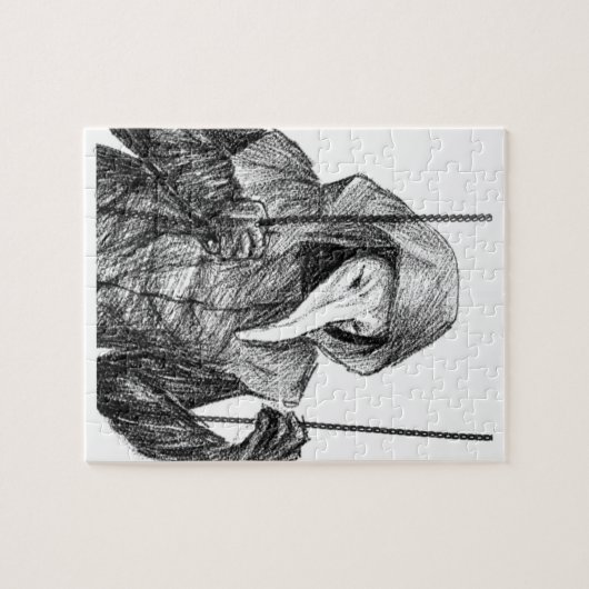 SCP 049 betreffende de trekpuzzel voor de tekening Legpuzzel (Horizontaal)