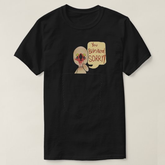 SCP 173 pinda de Inperkingsbreuk van het Gezicht T-shirt (Design voorkant)