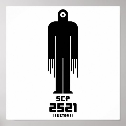 SCP 2521 Foundation-Poster Poster (Voorkant)