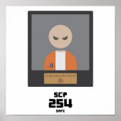 SCP 254 Foundation-Poster Poster (Voorkant)