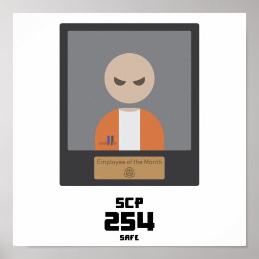 SCP 254 Foundation-Poster Poster (Voorkant)