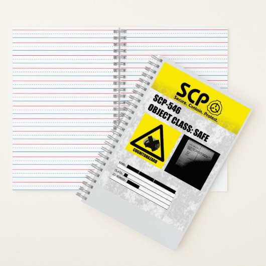 SCP - 546 "A Notitieboek" Notitieboek (Binnen)