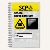 SCP - 546 "A Notitieboek" Notitieboek (Voorkant)