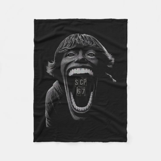 Scp 67 Six Seven 6 7 Meme ontwerp 6 7 1 Fleece Deken (Voorkant)
