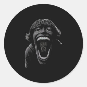 Scp 67 Six Seven 6 7 Meme Ontwerp 6 7 1 Ronde Sticker