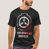 SCP Containment Bloody Logo T-shirt (Voorkant)