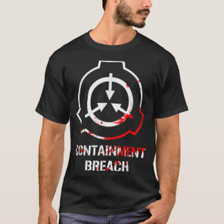 SCP Containment Bloody Logo T-shirt