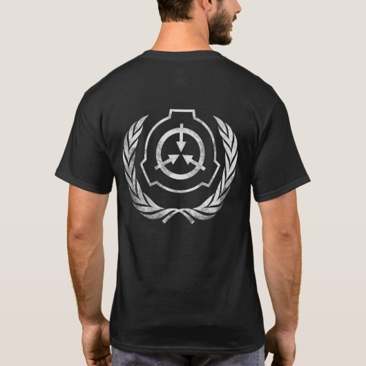 SCP Foundation Crest Symbol T-shirt (Achterkant)