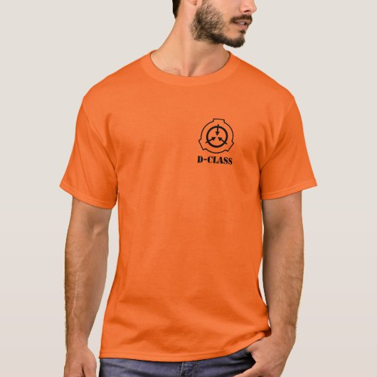 SCP Foundation: D-klasse T-shirt (Voorkant)