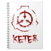 SCP Foundation: Keter Notitieboek (Voorkant)