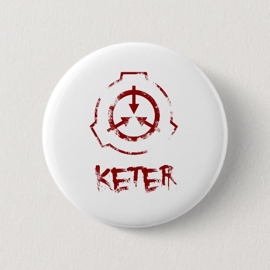 SCP Foundation: Keter Ronde Button 5,7 Cm (Voorkant)