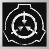 SCP Foundation-Logo Poster (Voorkant)