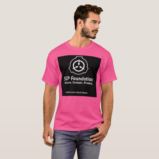 SCP Foundation Logo T-shirt (Voorkant volledig)