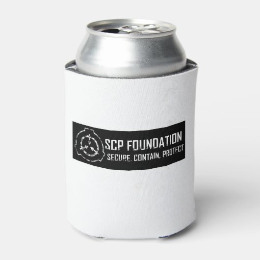 SCP Foundation: Secure. Contain Protect Blikjeskoeler (Blikje Voorkant)