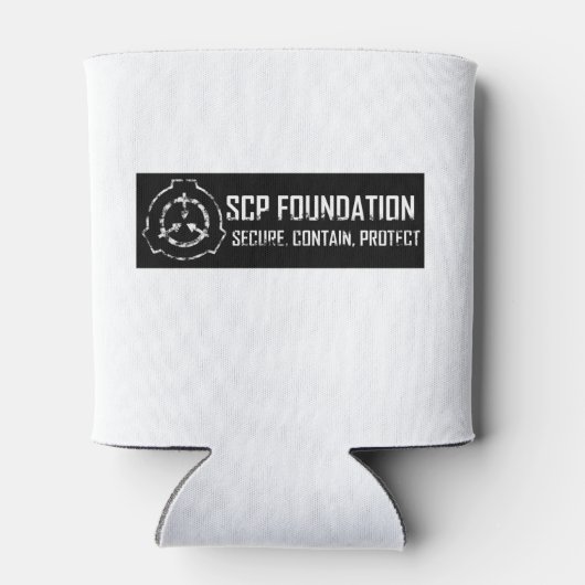 SCP Foundation: Secure. Contain Protect Blikjeskoeler (Achterkant)