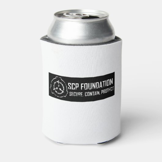 SCP Foundation: Secure. Contain Protect Blikjeskoeler (Blikje Achterkant)