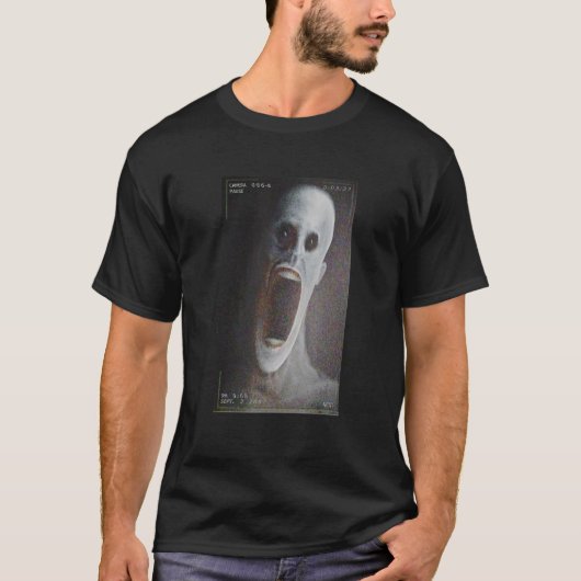 Scp Foundation Shy Guy Scp 096 T-shirt (Voorkant)