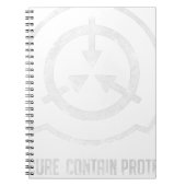 SCP: Secure. Contain Protect Notitieboek (Voorkant)