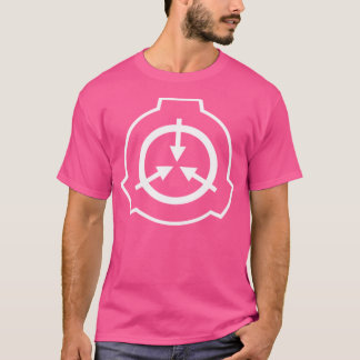 SCP-symbool (zwart) T-shirt