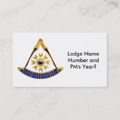 SCpastmasterGold, Naam, Adres 1, Adres 2, C... Visitekaartje (Achterkant)