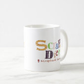 Scraapediem (Scrapbooking) Koffiemok (Voorkant rechts)