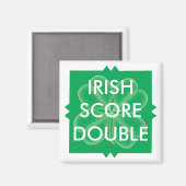 Scrabble St. Patrick's Double Score Magneet (Voorkant / Achterkant)
