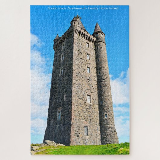 Scrabo tower Newtownards County Down Ireland. Jigs Legpuzzel (Verticaal)