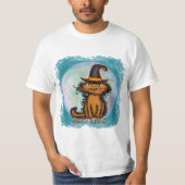 Scraggles Cat Witch T-shirt (Voorkant)