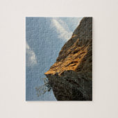 Scraggly Torrey Pine bij Sunset California Coast Legpuzzel (Verticaal)