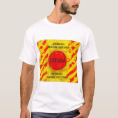 SCRAM-besturing, noodstop kernreactor T-shirt (Voorkant)