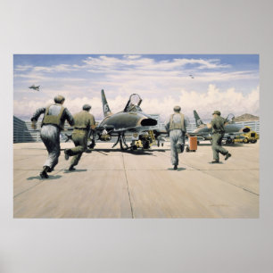 Scramble at Phan Rang by William S. Phillips Print