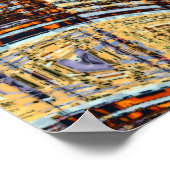 Scramble - Digitaal Abstract Expressionisme Poster (Hoek)