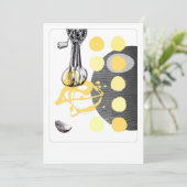 Scramble Eggs - uitnodiging of notiecard (Staand voorkant)