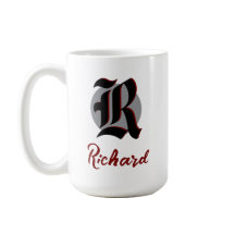 Scramble Golf Papa Vintage Gotische Monogramnaam