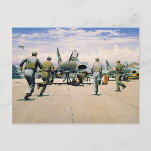 Scramble in Phan Rang door William S. Phillips Briefkaart (Voorkant)