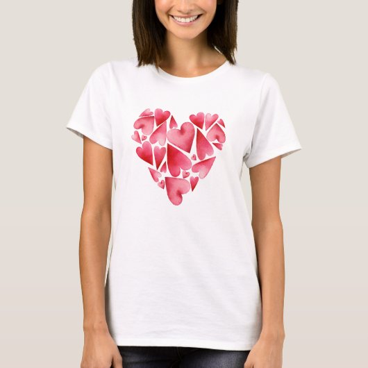 Scrambled Hearts T-shirt (Voorkant)