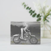 SCRAMBLER EN HOT MODEL. BRIEFKAART (Staand voorkant)