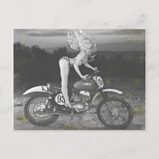 SCRAMBLER EN HOT MODEL. BRIEFKAART (Voorkant)