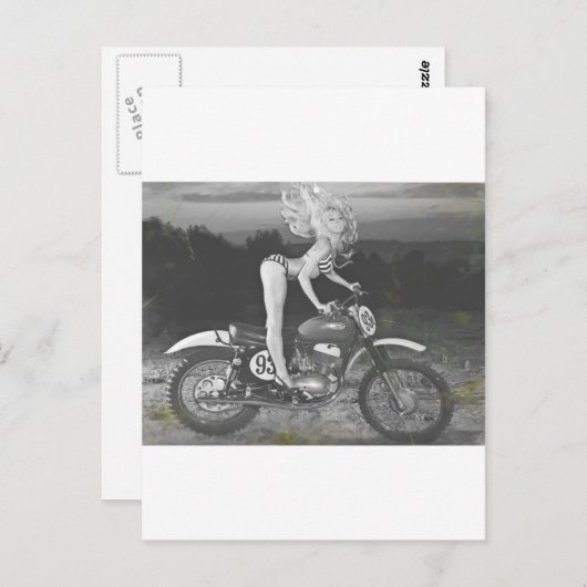 SCRAMBLER EN HOT MODEL. BRIEFKAART (Voorkant / Achterkant)