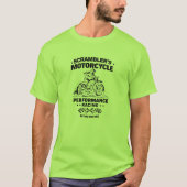 Scramblers Motorcycle Performance Racing T-Shirt (Voorkant)