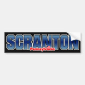 Scranton Bumper Bumpersticker (Voorkant)